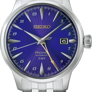 Seiko presage automaat GMT paarse wijzerplaat limited edition